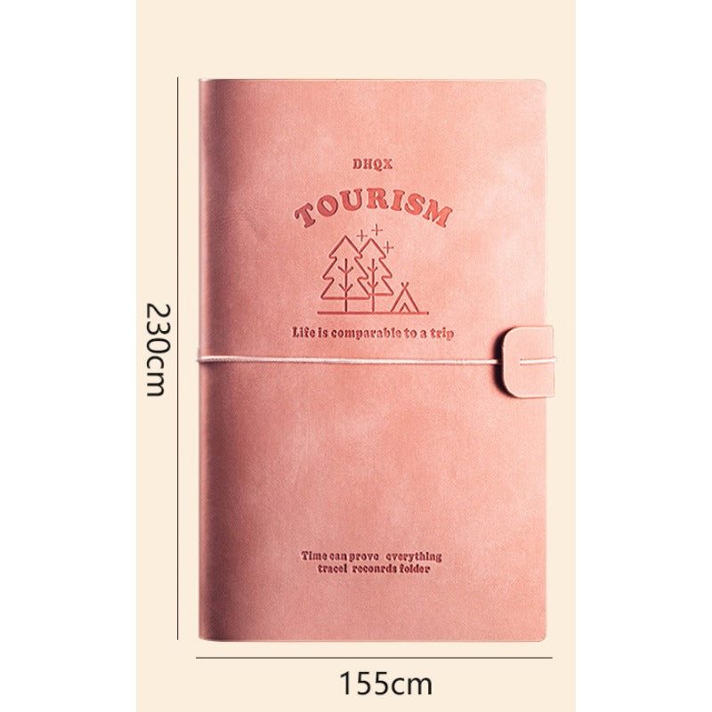 Wholesale PU Ticket Stub Collection Booklet Loose Leaf Travel Polaroid Commemorative Booklet